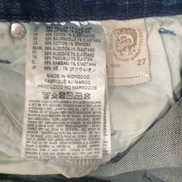 DIESEL Women's Skinzee Super Skinny Leg Jean - Picture 4 of 4